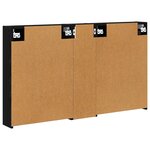 vidaXL Ensemble de Meubles de Salle de Bain 3 Pièces 120 x 14 5 x 70 cm