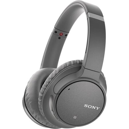 Sony whch700nh casque audio bluetooth réduction de bruit - autonomie 35h - possibilité d'écoute filaire - gris