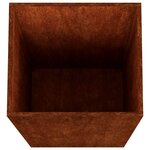 vidaXL Jardinière 32x29x75 cm acier corten
