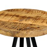 vidaXL Meuble de bar 5 Pièces Bois massif de manguier 120x60x107 cm