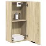 vidaXL Armoire de salle de bain murale Chêne sonoma 32x20x67 cm