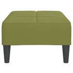 vidaXL Repose-pied Vert clair 78x56x32 cm Velours