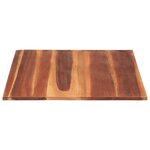 vidaXL Dessus de table bois massif d'acacia 15-16 mm 60x100 cm