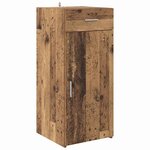 vidaXL Buffet chêne artisanal 42 5 x 40 x 93 cm Bois d'ingénierie
