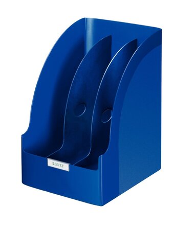 Porte-revue Jumbo Polystyrène 100% recyclable A4 Cap 205 mm Bleu fonce LEITZ