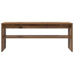 vidaXL Meuble TV Bois ancien 100 x 30 x 40 cm Bois d'ingénierie