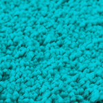 vidaXL Ensemble de tapis de bain antidérapants 3 Pièces Turquoise PP