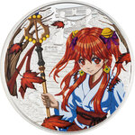 Pièce de monnaie en Argent 5 Dollars g 31.1 (1 oz) Millésime 2022 Manga AUTUMN