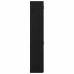 vidaXL Armoire de rangement Montage mural Chêne noir 50 x 41 x 225 cm