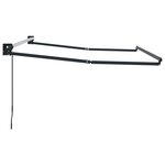 vidaXL Cadre de store rétractable manuel Anthracite 3 5 x 2 m