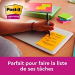 Z-notes fuchsia post-it 101 x 101 mm - bloc de 90 feuilles - lot de 5