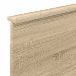 vidaXL Tête de lit Chêne Sonoma 100 cm Bois d'ingénierie