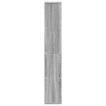 vidaXL Bibliothèque sonoma gris 60x20x120 cm bois d'ingénierie