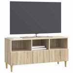 vidaXL Meuble TV Chêne Sonoma 102 x 34 5 x 50 cm Bois d'ingénierie
