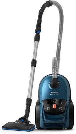 Aspirateur Avec Sac De 4L 650W Bleu Noir