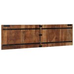 vidaXL Tête de lit multicolore 180 cm bois massif récupération
