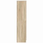 vidaXL Highboard Chêne sonoma 35 x 39 x 168 cm Bois d'ingénierie