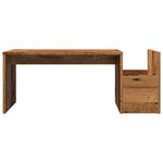 vidaXL Table basse vieux bois 90x45x35 cm bois d'ingénierie