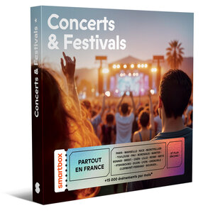 SMARTBOX - Coffret Cadeau Concerts & Festivals - Sport & Aventure