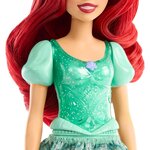 Mattel HLW10 - Disney poupée Ariel articulée avec tenue Scintillante et accessoires