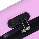 Vidaxl ensemble de valises rigides 2 pièces rose abs