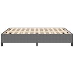 vidaXL Cadre de lit Gris clair 180x200 cm en tissu côtelé