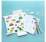 Pochoirs dinosaures - dinosaurs stencils