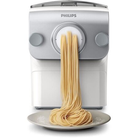 Philips hr2375/00 machine à pâtes automatique - 4 moules à pâtes - livre de 20 recettes - 200w