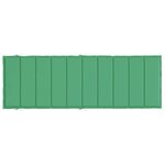 vidaXL Coussin de chaise longue vert 186x58x4 cm tissu oxford