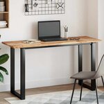 vidaXL Dessus de table rectangulaire 160x50x2 cm bois massif d'acacia