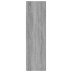 vidaXL Bibliothèque/Séparateur de pièce Sonoma gris Bois d'ingénierie