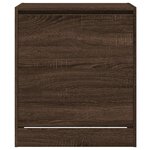 vidaXL Armoire à chaussures chêne marron 60x42x69 cm bois ingénierie