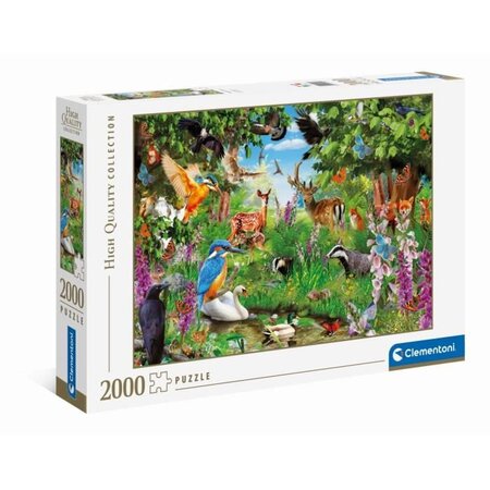 Clementoni - 32566 - High Quality 2000 pieces - Fantastic Forest