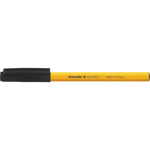 Stylo à bille Tops 505 Pointe Fine noir SCHNEIDER