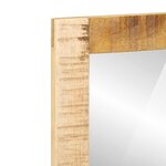vidaXL Table de Toilette avec tiroir Marron 100 x 40 x 120 cm