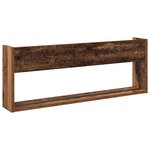 vidaXL Étagère à magazines 2 Pièces Bois ancien 80 x 12 x 30 cm