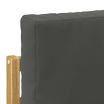 vidaXL Ensemble de canapés d'extérieur 9 pc Blanc et anthracite