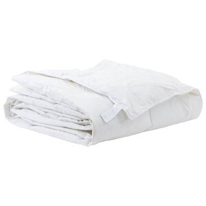 vidaXL Couette Blanc 240 x 200 cm Plume