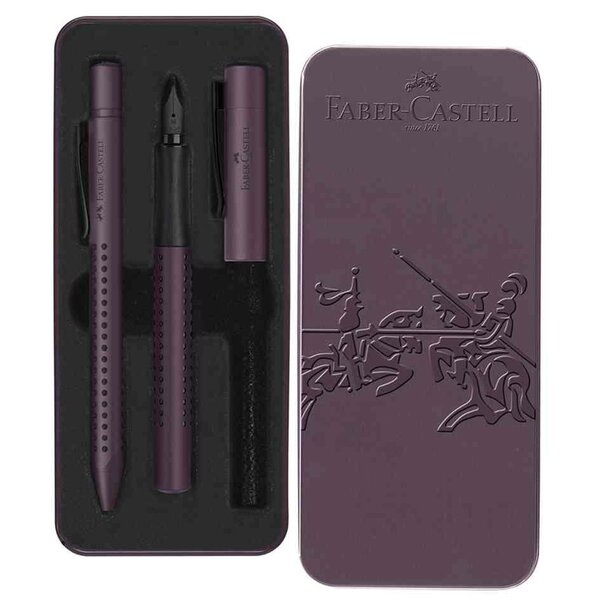 Set de stylos GRIP Edition  berry FABER-CASTELL