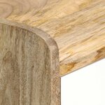 vidaXL Table de chevet 47x35x63 cm Bois de manguier solide