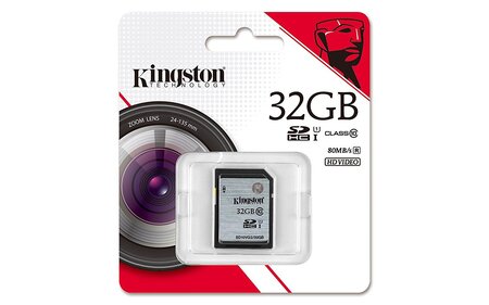 Carte mémoire Secure Digital (SD) Kingston 32 Go SDHC Class 10