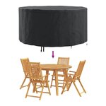 vidaXL Housse pour mobilier d'extérieur 182 x 182 x 71 cm Tissu 210D