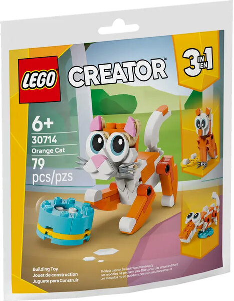 LEGO Creator 30714 Le chat orange (Polybag)