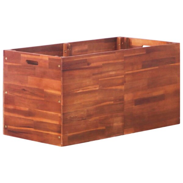 vidaXL Lit surélevé de jardin Bois d'acacia 100x50x50 cm