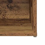 vidaXL Ensemble meuble TV 2 Pièces Bois Ancien 107 x 35 x 37 cm