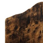 vidaXL Tête de lit Chêne fumé 75 cm Bois d'ingénierie
