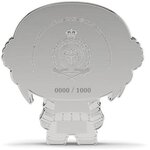 Pièce de monnaie en Argent 2 Dollars g 31.1 (1 oz) Millésime 2025 Avatar The Last Airbender Chibi TOPH