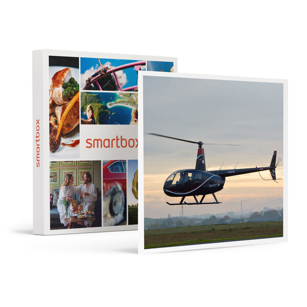 SMARTBOX - Coffret Cadeau Vol découverte en hélicoptère de 20 min pour 2 personnes près d'Angers -  Sport & Aventure