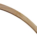 vidaXL Arche de mariage Marron Clair 224 x 80 x 220 cm