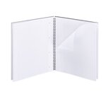 International Notebook Connect Cahier spirale A4+ 23 x 29,5 cm perforé 4 trous - petits carreaux 5x5 - 160 pages - compatible SCRIBZEE®